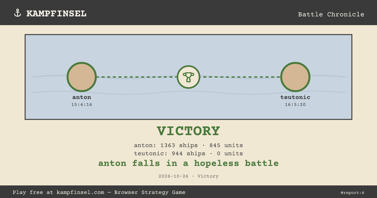 anton falls in a hopeless battle