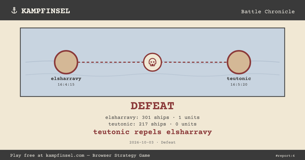 teutonic repels elsharravy